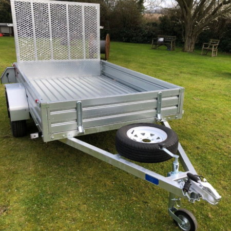 Rear Ramp Utility Trailer